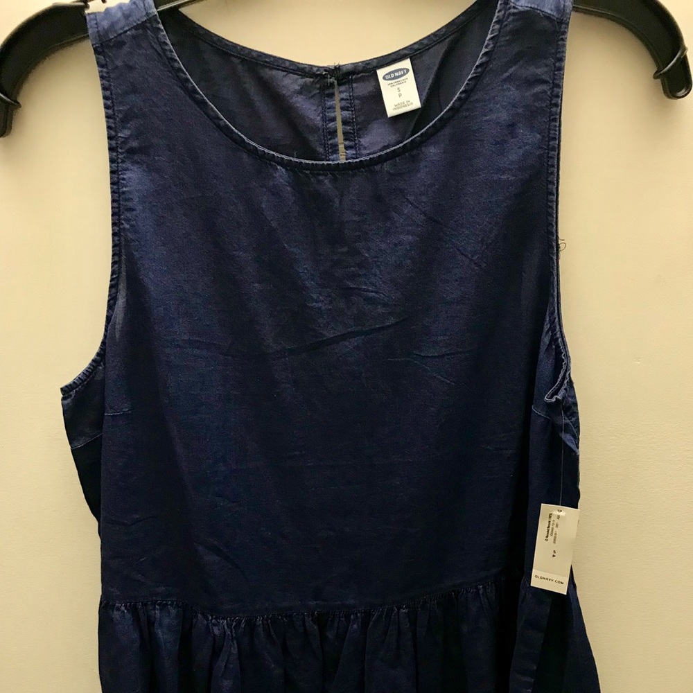 Old Navy, Denim Colored, Tank NWT. SM